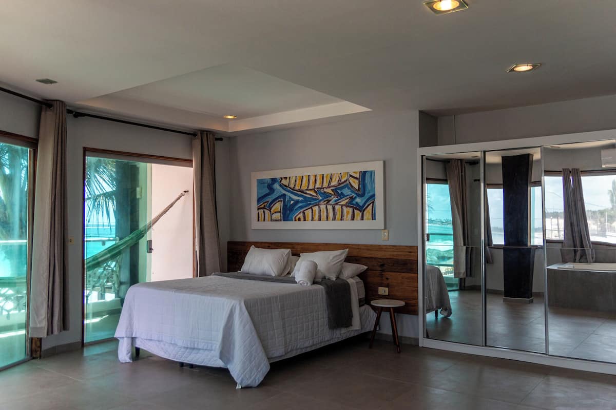 Twin kamer, uitzicht op zee | Gratis wifi, beddengoed