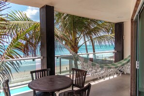 Twin Room, Sea View | Lanai - Pousada La Bella Luna (Ipojuca)