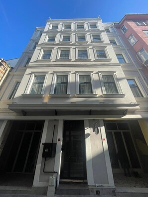 Fassade der Unterkunft