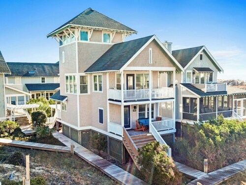 Ocean Front Cottage Pet Friendly with Bhi and Shoals Clubs