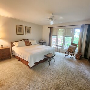 3 bedrooms, desk, iron/ironing board, free WiFi