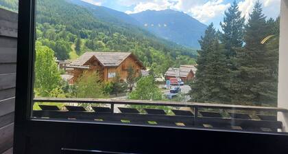 T2 duplex + mountain corner at the foot of the slopes 6 people