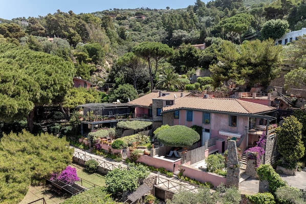 Façade de l’hébergement