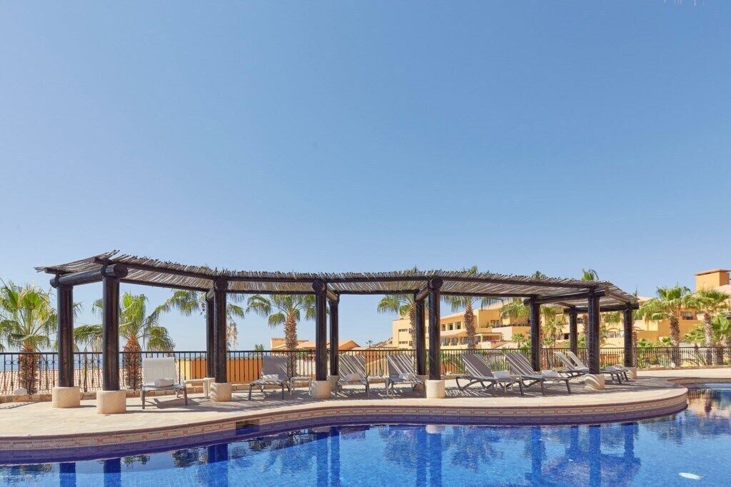 Una piscina climatizada