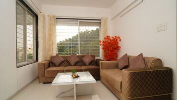 Blick von der Unterkunft