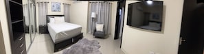 3 bedrooms, iron/ironing board, WiFi, bed sheets
