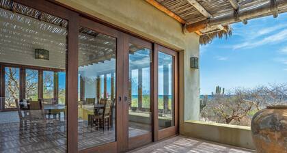 Beachfront home with private pool and pickleball court