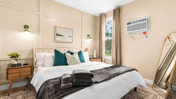 1 chambre, fer et planche Ă  repasser, Wi-Fi gratuit, draps fournis