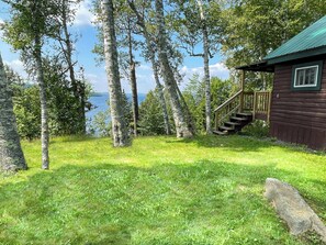 Property grounds - Lakefront Escape on Rangeley Lake - Close to skiing and snowmobile trails (Rangeley)