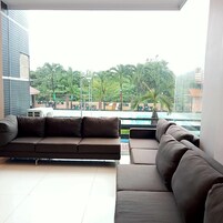 Sala de estar en el lobby