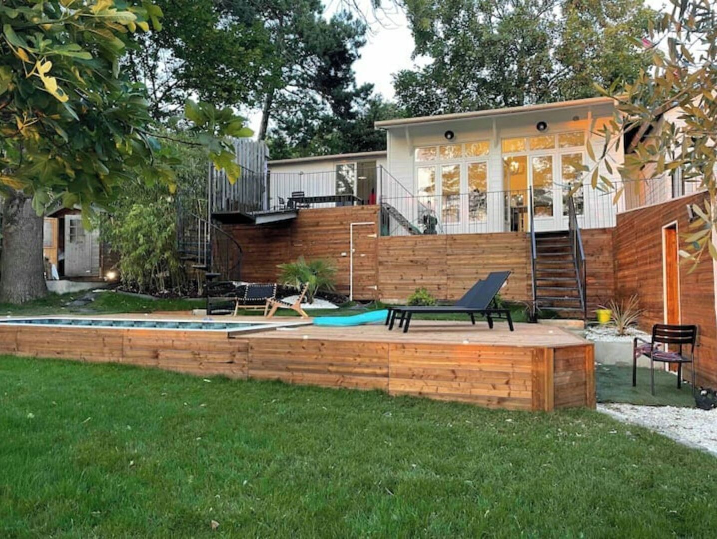 Enceinte de l’hébergement