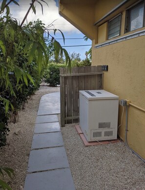 Enceinte de l’hébergement