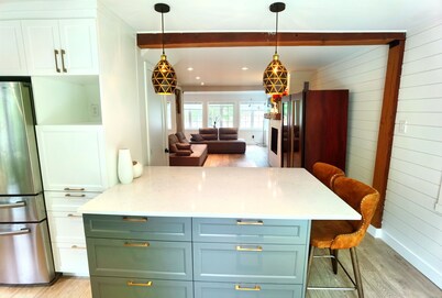 lacbrome Chalet lake+Terrasse+BBQ+Hot-tub