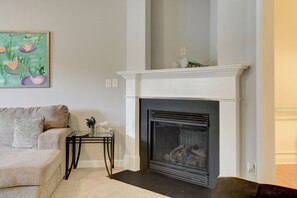 Smart TV, fireplace - Beautiful Home Near Downtown With Game Room! (Raleigh)