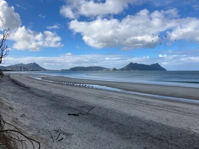 Kiwi Bach Plus Cabin with Room for Tents and Boat