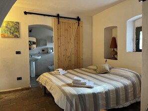 2 bedrooms, iron/ironing board, travel crib, WiFi