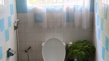 Towels, soap, toilet paper