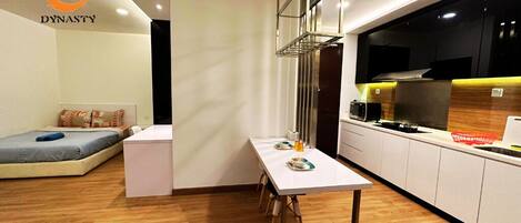 1 chambre, fer et planche à repasser, Wi-Fi, draps fournis