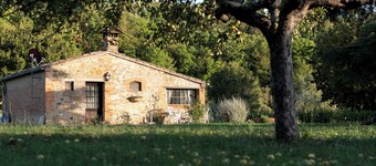 Romantic Cottage furnished in country style in the hills of Tuscany.
