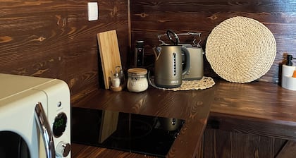 Enjoy the quiet nature in our unique house.
