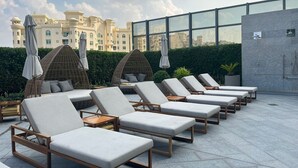 Terrace/patio - 1 Bedroom in St Regis The Palm Tower (Dubai)