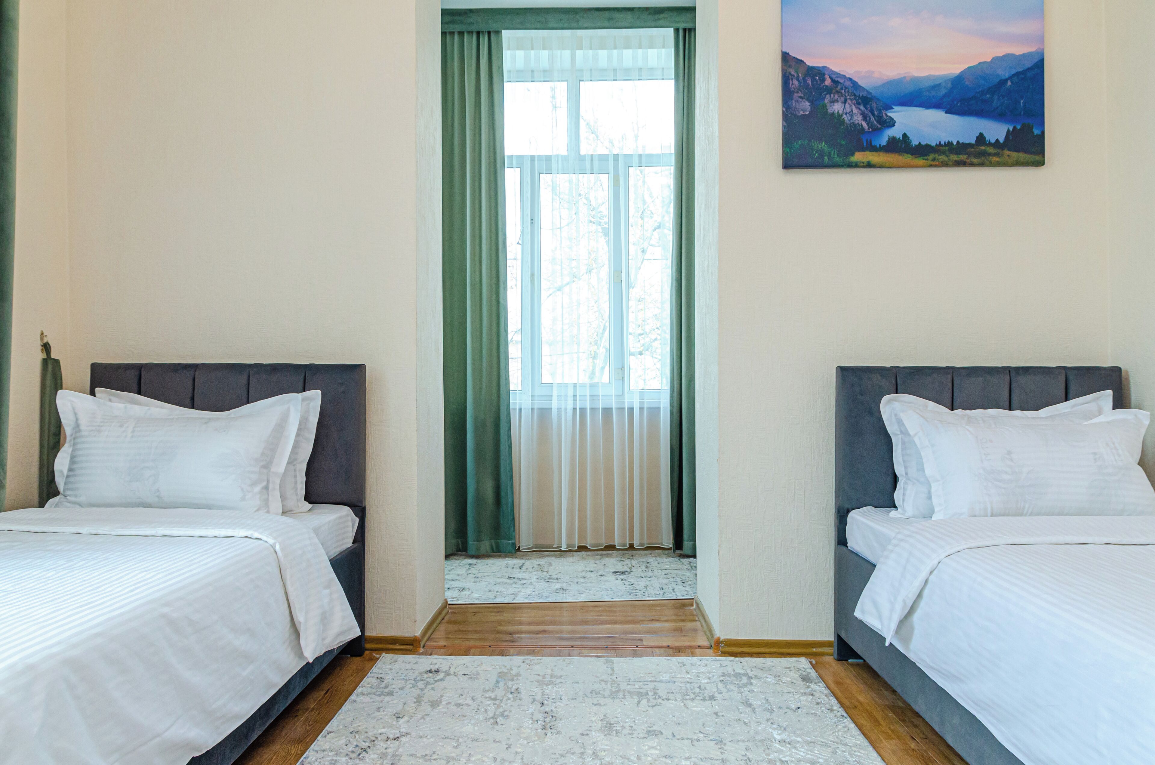 Twin Room | Blackout curtains, iron/ironing board, free WiFi