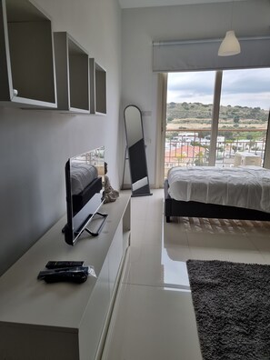 1 bedroom, iron/ironing board, Internet, bed sheets