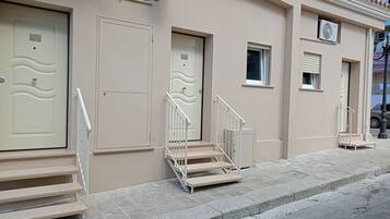 Fassade der Unterkunft