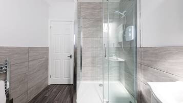 Shower, hair dryer