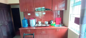 Private kitchen - Just about 8km from Kathmandu, but it feels like hundreds of km away from city. (Kathmandu)