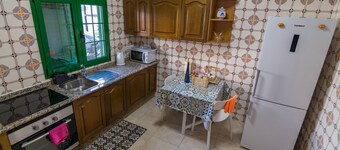 Just 80 meters from the beach and center, ideal for families.
