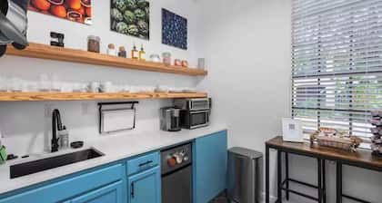 Spanish Town Revival Upscale Downtown Retreat