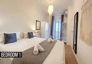 3 bedrooms, iron/ironing board