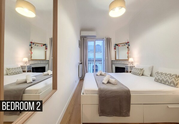 3 bedrooms, iron/ironing board