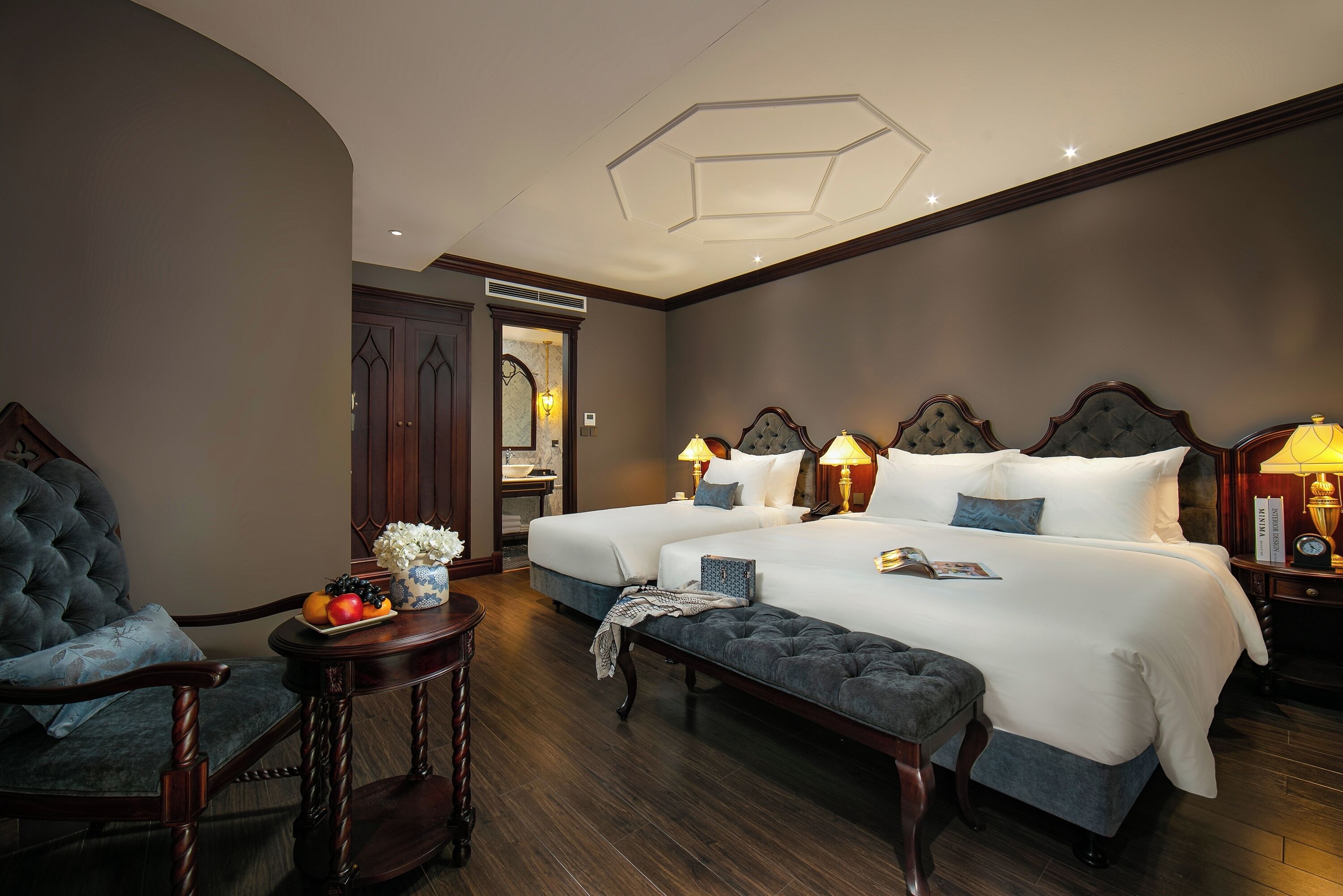 Minibar, in-room safe, desk, blackout drapes