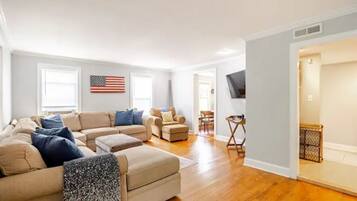 Smart TV, DVD player, video library