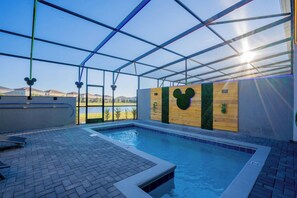 Indoor pool, outdoor pool
