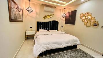 1 soverom, strykejern/-brett, wi-fi og sengetøy