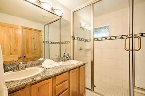 Hair dryer, towels