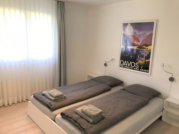 2 Schlafzimmer, Bügeleisen/Bügelbrett, WLAN, Bettwäsche