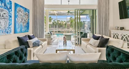 Marco Island Waterfront Single Story with Direct Gulf Access!