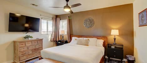 3 Schlafzimmer, Schreibtisch, Bügeleisen/Bügelbrett, kostenloses WLAN