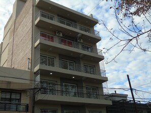 Voorkant van accommodatie