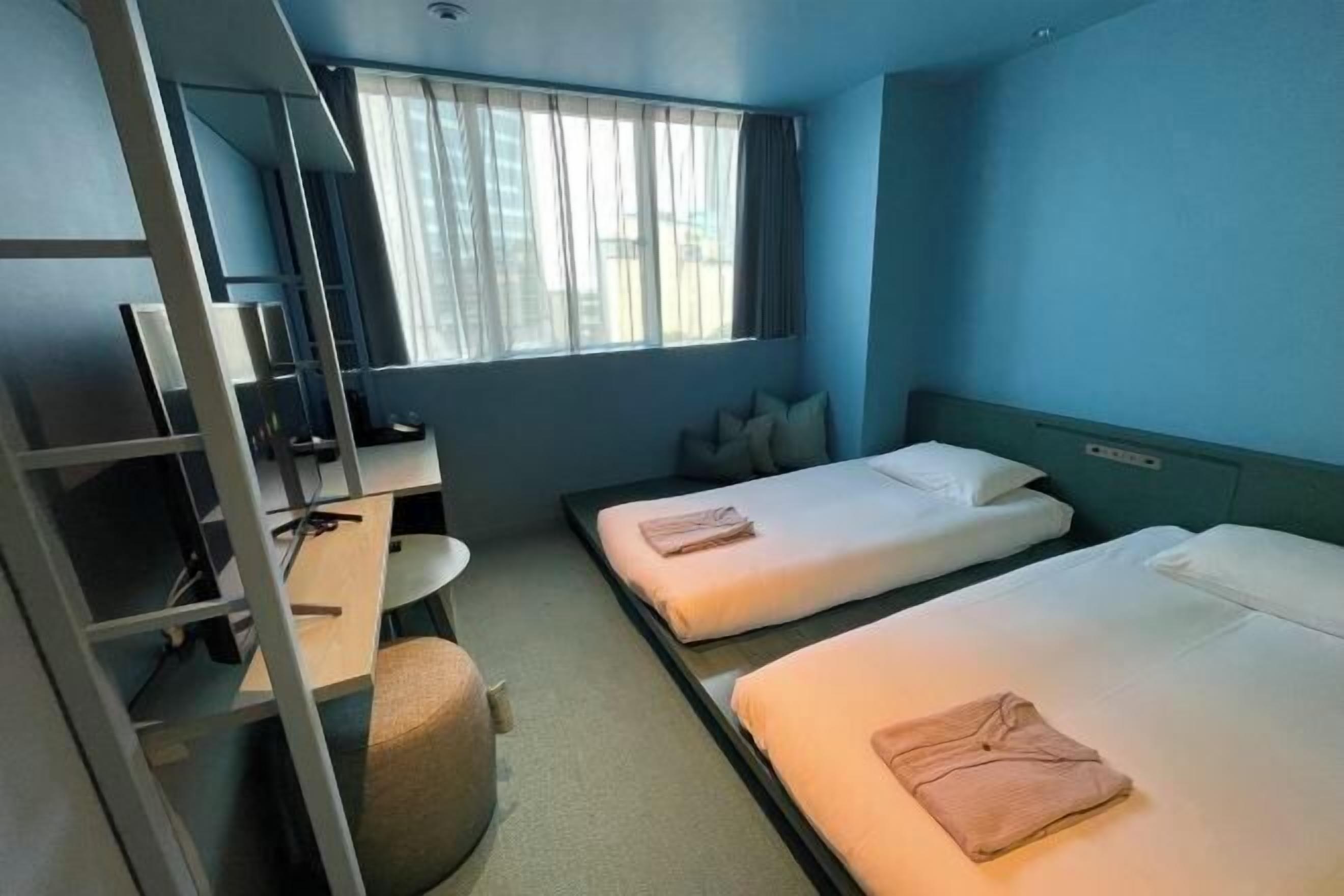 Een kluis op de kamer, verduisterende gordijnen, geluiddichte muren