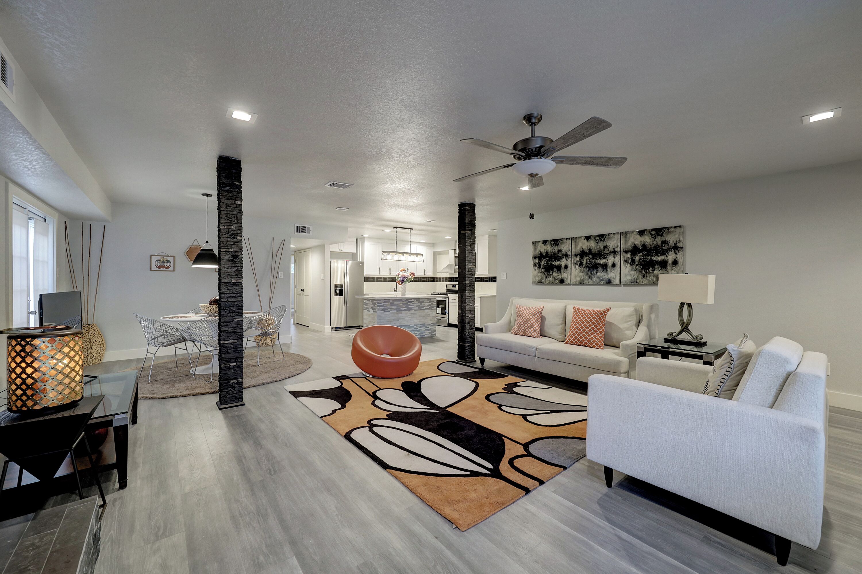 Área de sala de estar