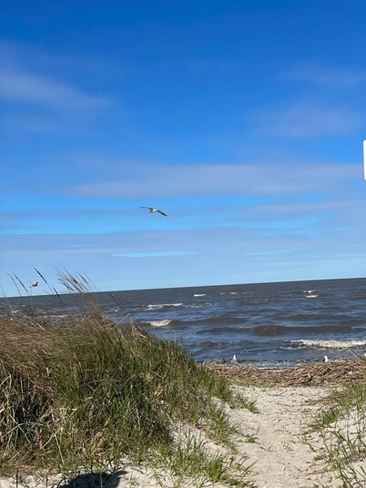 Cozy, Pet friendly Coastal Cottage with a private Hot Tub in Cape May county