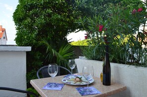 Apartment, 1 Bedroom, Smoking, Terrace | Outdoor dining - Nearby Beach, Apartment Marijane In Center (Preko)