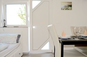 Apartamento, 1 habitación, fumadores, terraza | Restauración