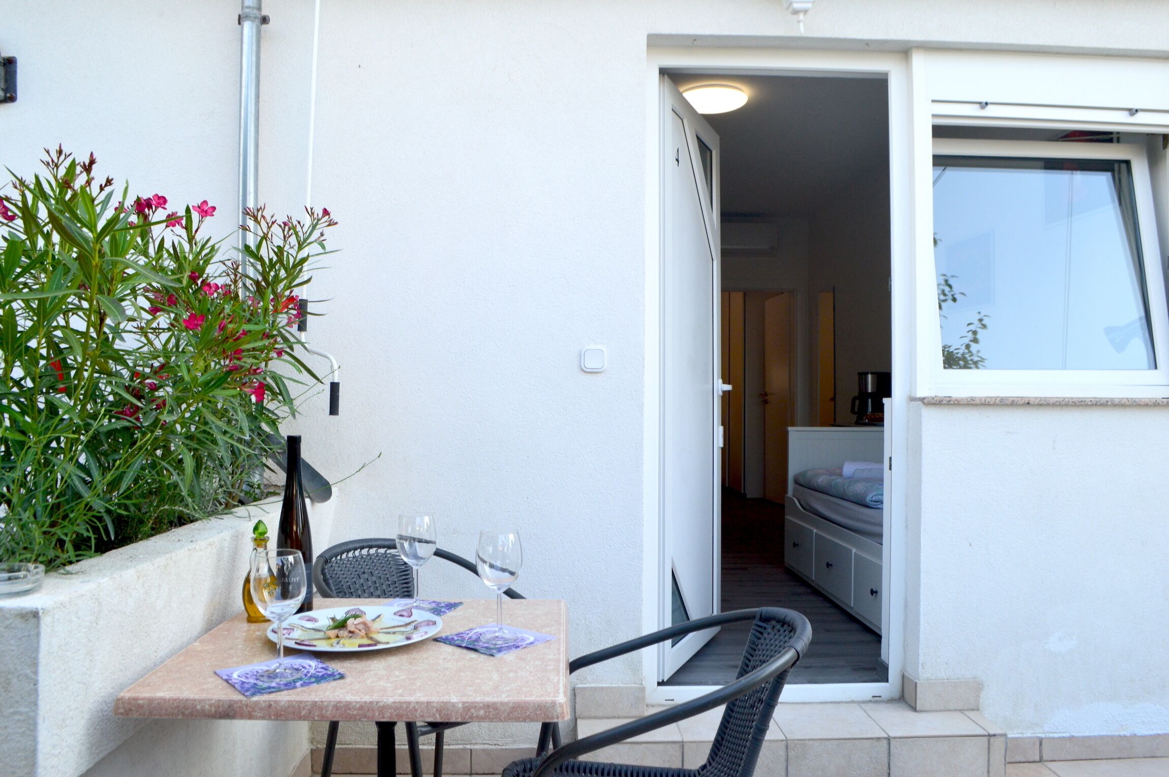 Apartment, 1 Bedroom, Smoking, Terrace | Outdoor dining