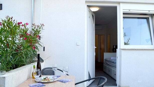 Apartment, 1 Bedroom, Smoking, Terrace | Outdoor dining - Nearby Beach, Apartment Marijane In Center (Preko)